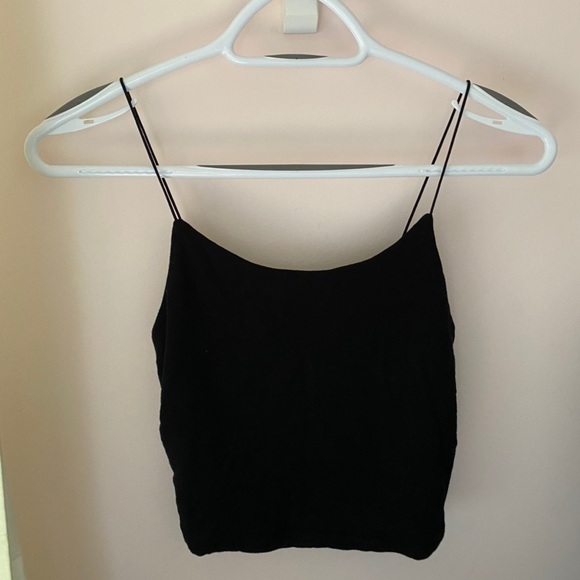 Comfy black tank top - Picture 2 of 3
